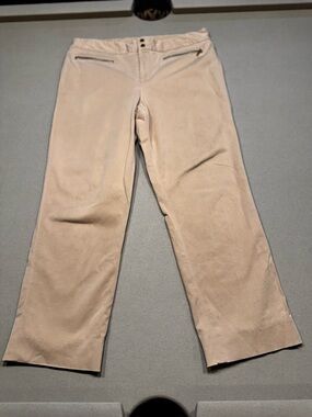 Ralph Lauren Petite Khai Pants with Zipper Detail